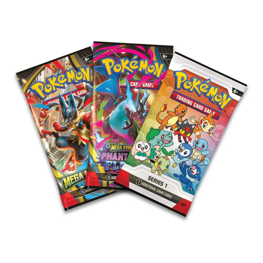 Pokemon TCG: First Partner Illustration Collection - Series 1 Booster Packs