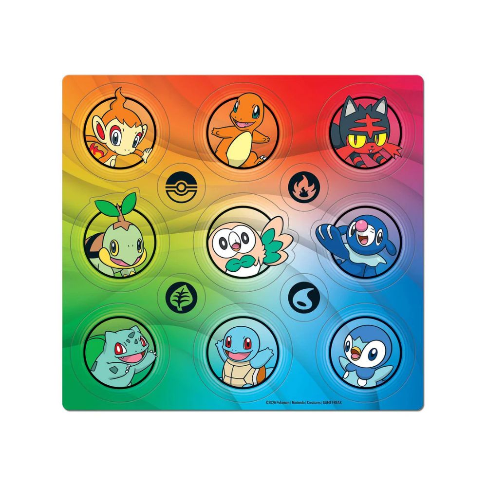 Pokemon TCG: First Partner Illustration Collection - Series 1 Stickers