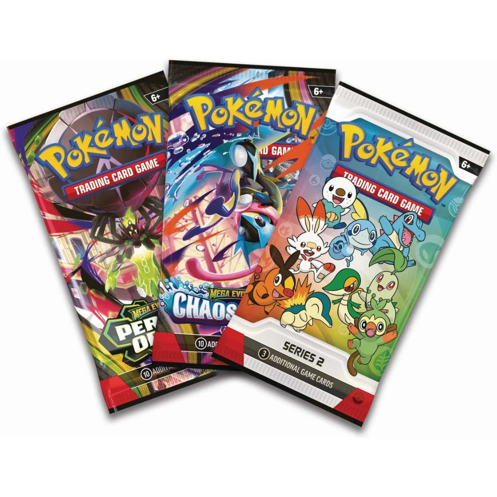 Pokemon TCG: First Partner Illustration Collection - Series 2 Perfect order and Chaos Rising booster packs