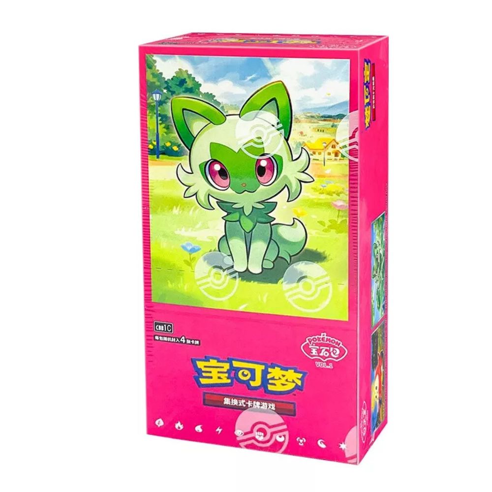 Simplified Chinese Pokemon Gem Pack Vol 1 Booster Box