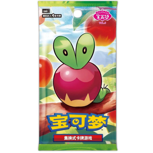 Simplified Chinese Pokemon: Gem Pack Vol 6 Booster Pack