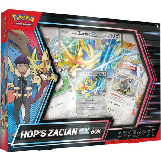 Pokemon TCG: Hop's Zacian ex Box
