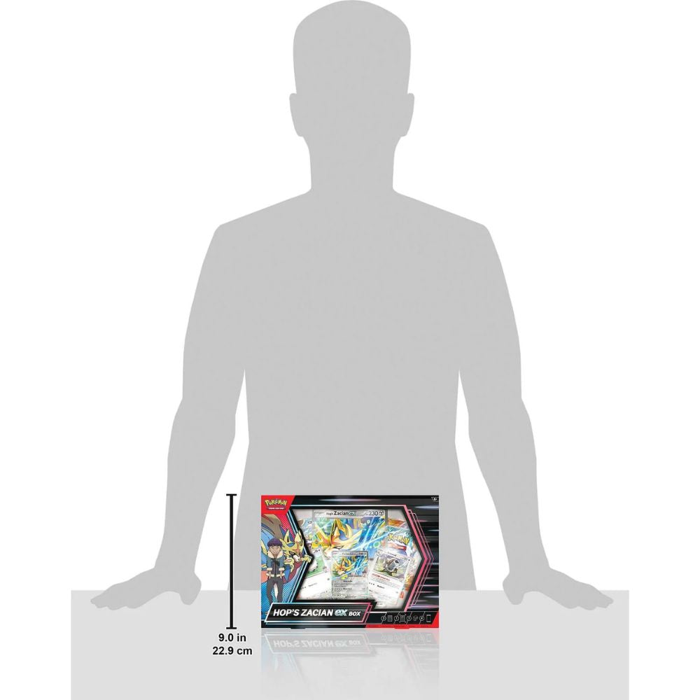 Pokemon TCG: Hop's Zacian ex Box Size