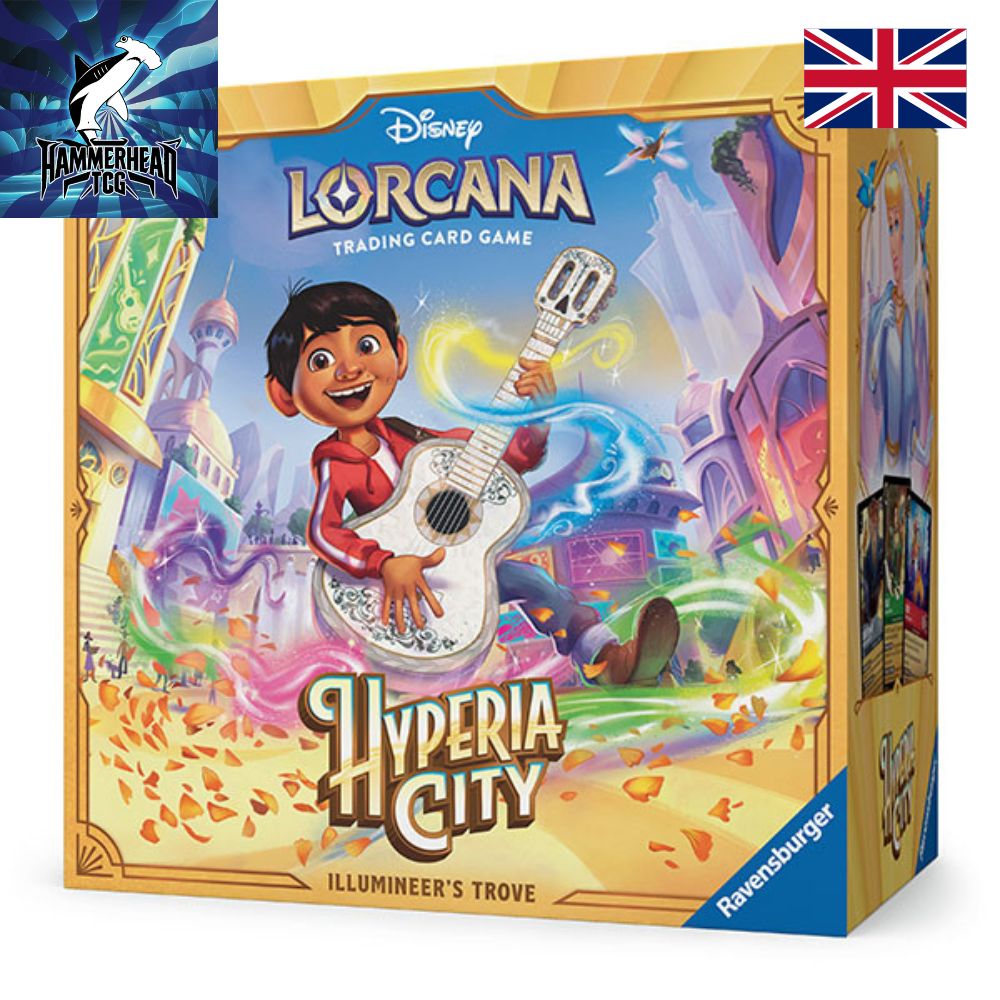 Disney Lorcana Trading Card Game: Hyperia City Illumineer's Trove Set