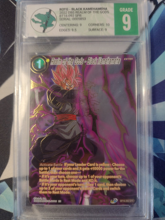 DBS Realms of the Gods - Black Kamehameha BT16-092 SPR - Green Tree Frog 9