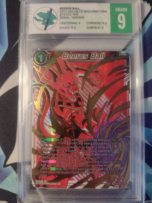 DBS Malicious Machinations - Beerus Ball BT8-022 SPR - Green Tree Frog 9