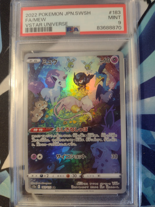 Japanese Mew 183/172 VSTAR Universe PSA 9