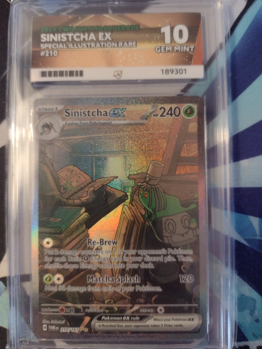 Sinistcha Ex 210/167 Twilight Masquerade ACE 10