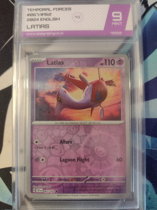 Latias 067/162 Temporal Forces TG 9