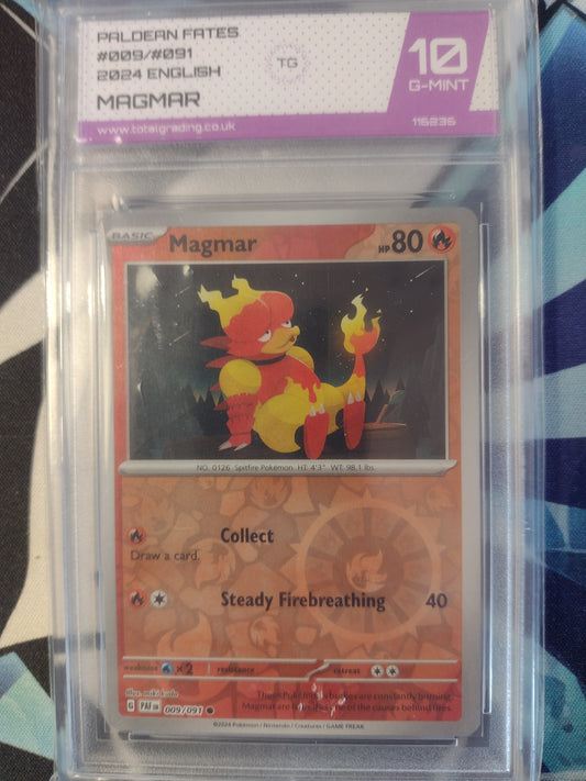Magmar 009/091 Paldean Fates TG 10