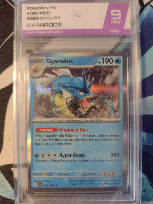Gyarados 130/165 Pokemon 151 TG 9