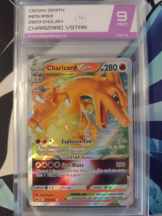 Charizard VSTAR 019/159 Crown Zenith TG 9