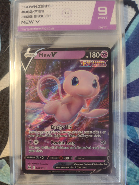 Mew V 060/159 Crown Zenith TG 9
