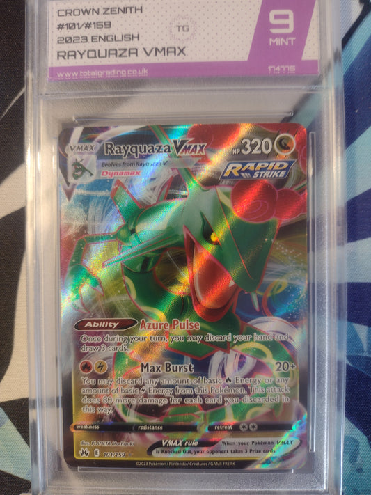 Rayquaza VMAX 101/159 Crown Zenith TG 9