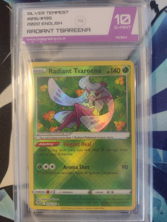 Radiant Tsareena 016/195 Silver Tempest TG 10