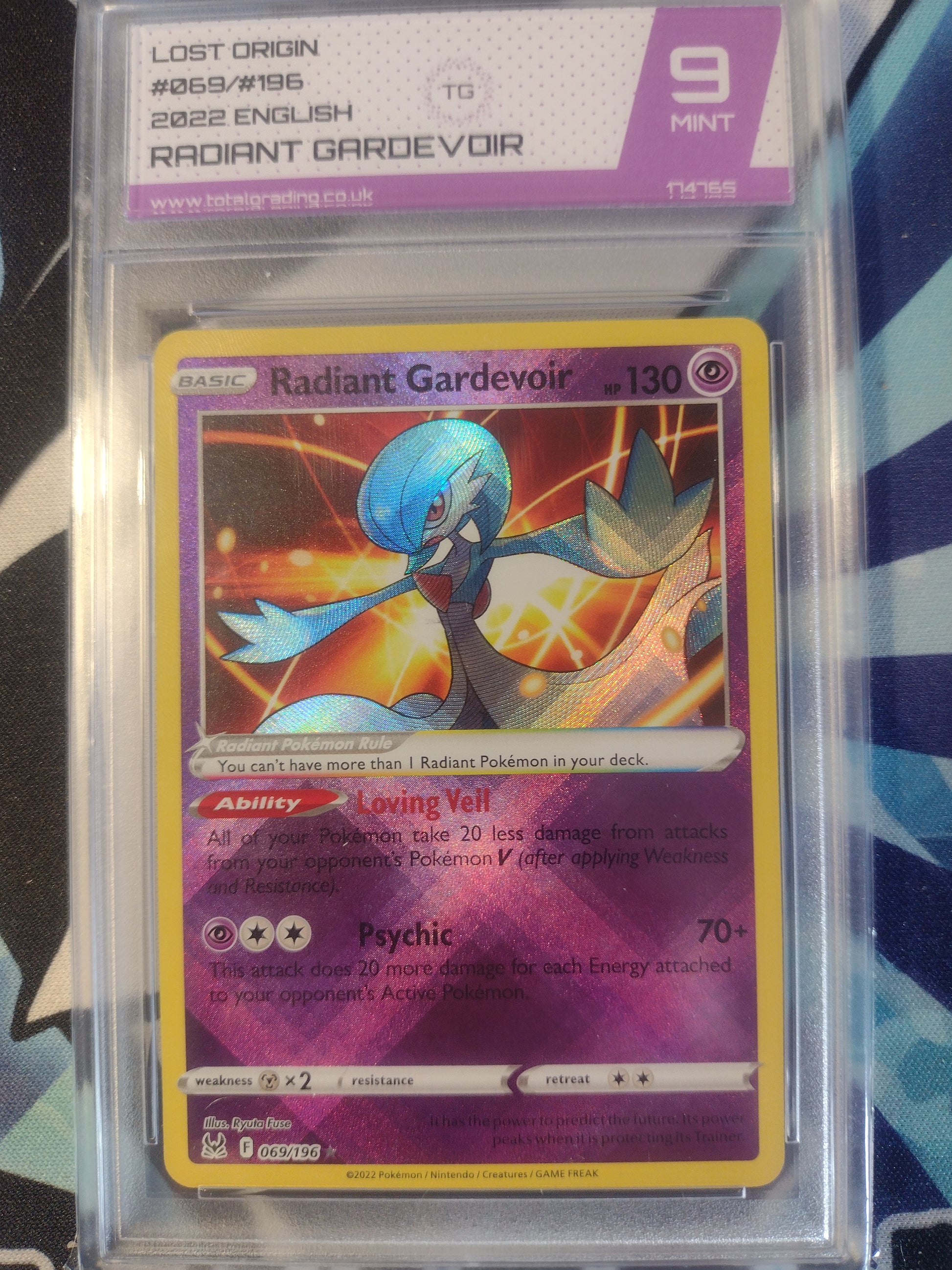 Radiant Gardevoir 069/196 Lost Origin TG 9