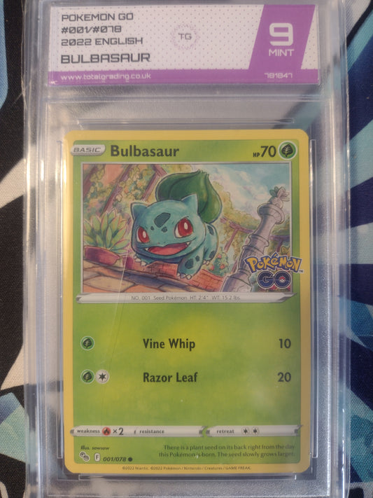 Bulbasaur 001/078 Pokemon GO TG 9