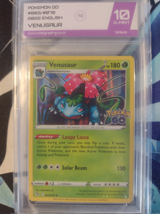 Venusaur 003/078 Pokemon GO TG 10