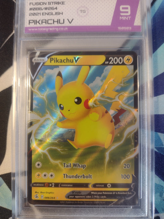 Pikachu V 086/264 Fusion Strike TG 9