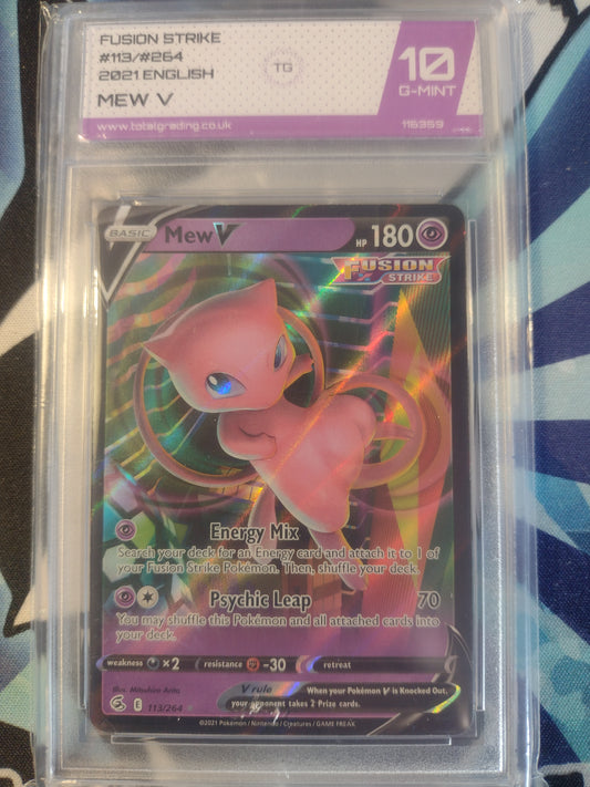 Mew V 113/264 Fusion Strike TG 10