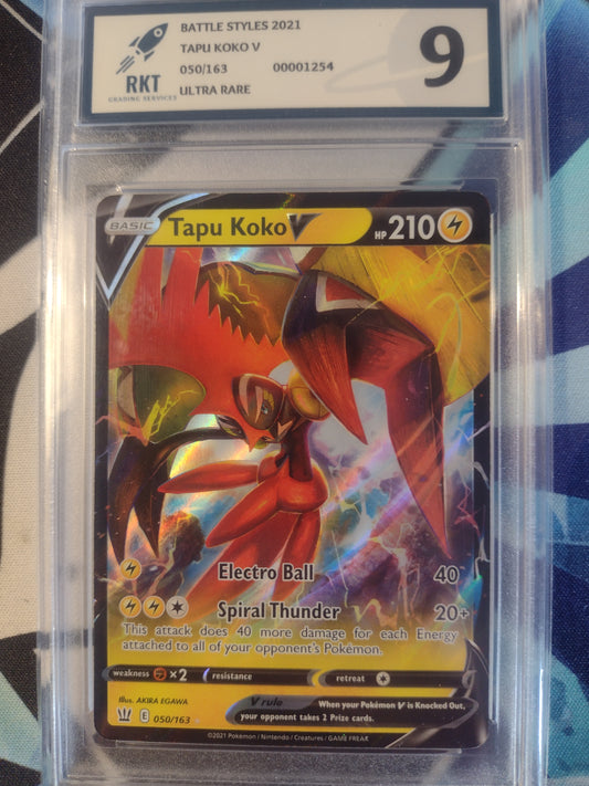 Tapu Koko V 050/163 Battle Styles RKT 9