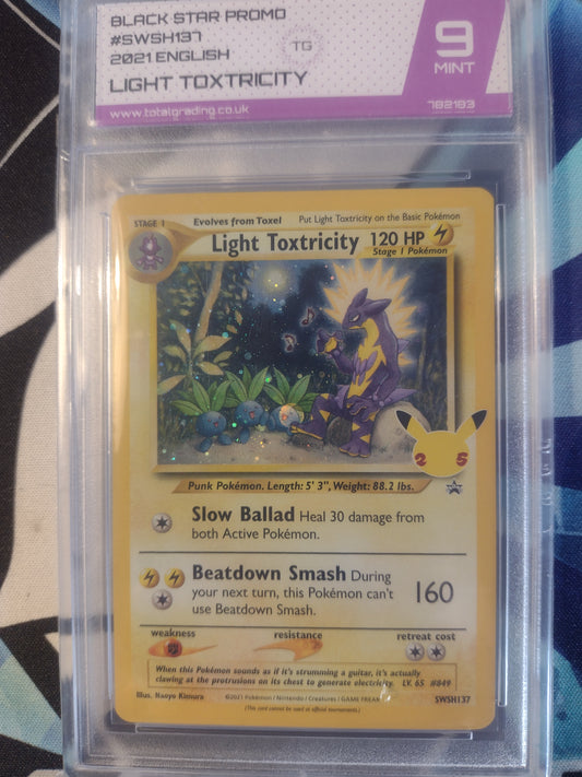 Light Toxtricity SHSH137 Sword and Shield Promo TG 9