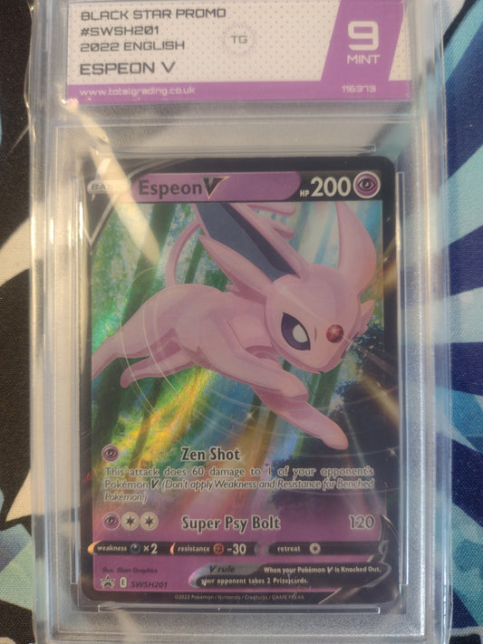 Espeon V SHSH201 Sword and Shield Promo TG 9