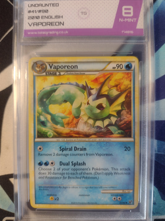 Vaporeon 41/90 Undaunted TG 8