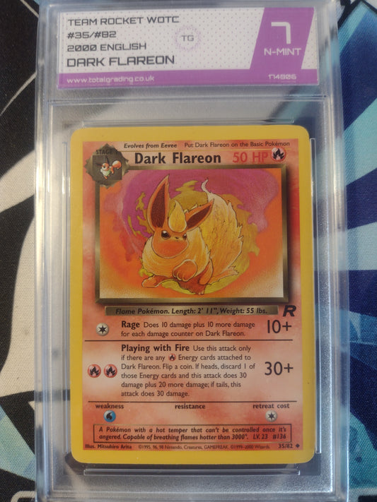 Dark Flareon 35/83 Team Rocket TG 7
