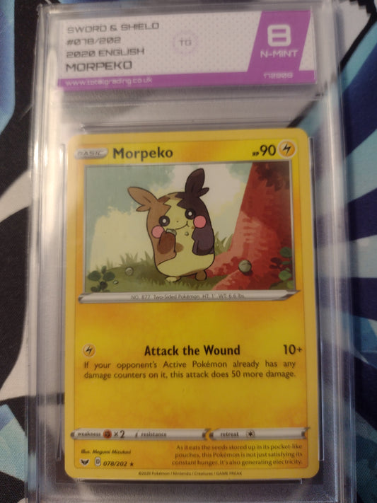 Morpeko 078/202 Sword & Shield TG 8