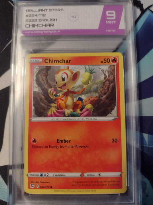 Chimchar 024/172 Brilliant Stars TG 9