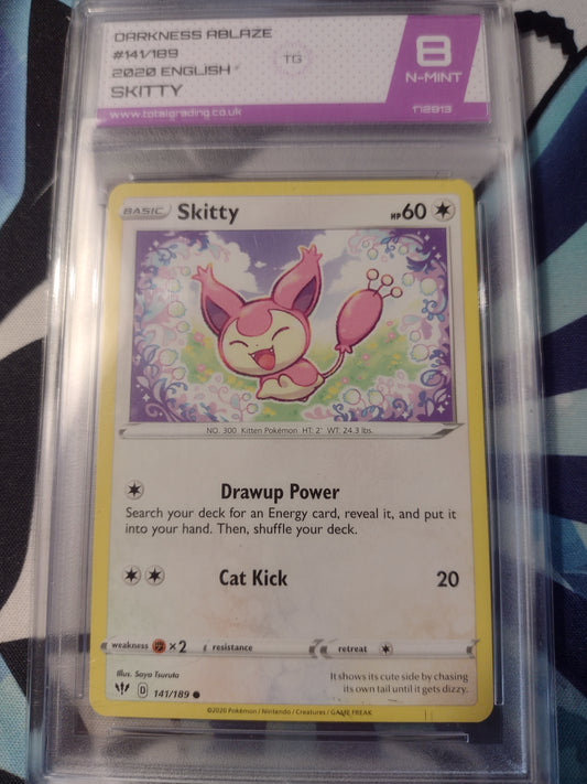 Skitty 141/189 Darkness Ablaze TG 8