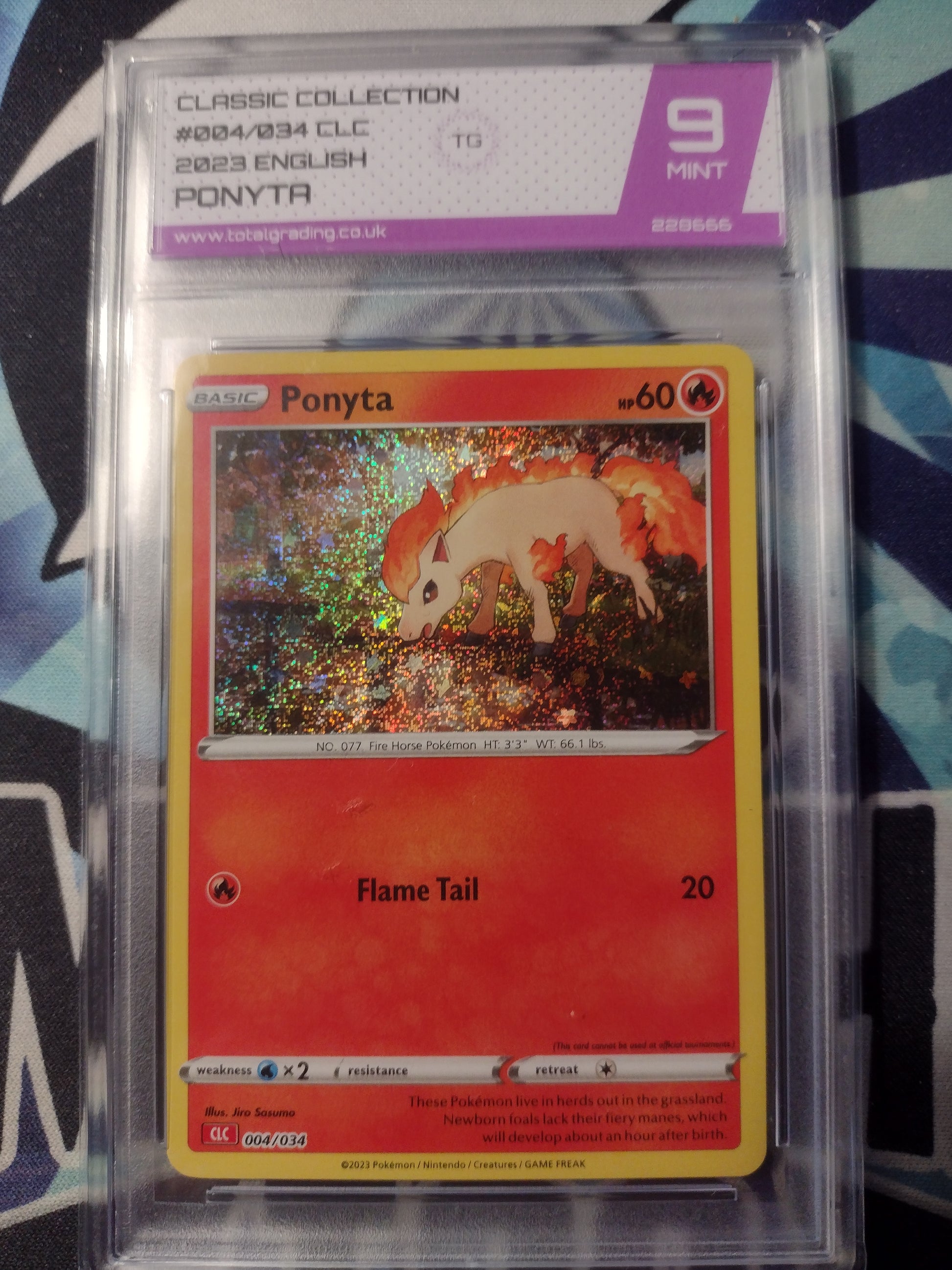 Ponyta 004/034 Classic Collection TG 9