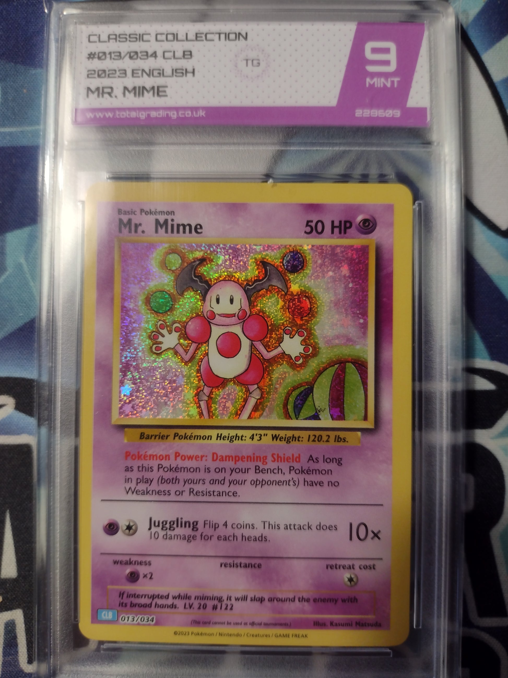 Mr Mime 013/034 Classic Collection TG 9