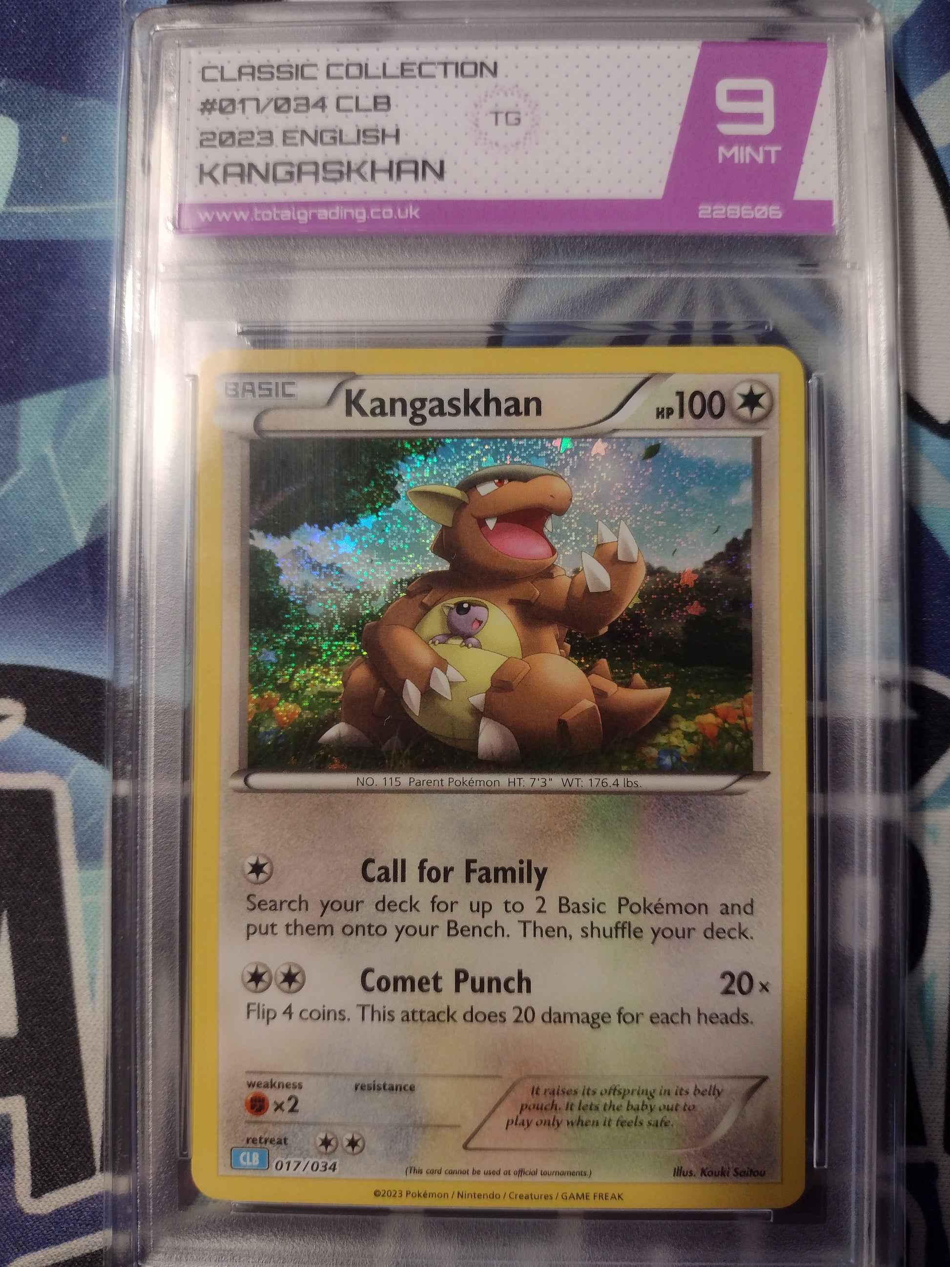 Kangaskhan 017/034 Classic Collection TG 9
