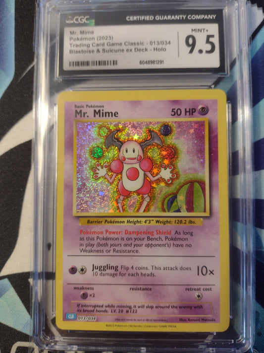 Mr Mime 013/034 Classic Collection CGC 9.5