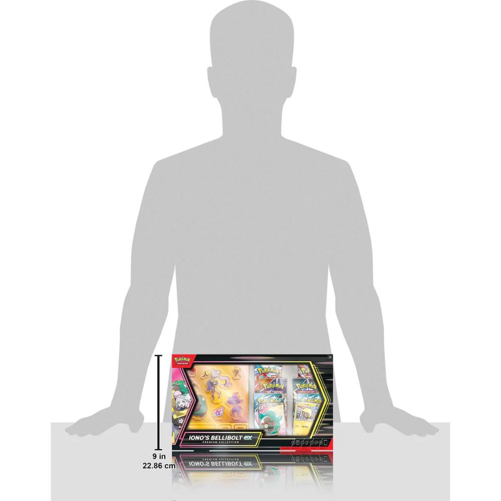 Pokémon TCG: Iono’s Bellibolt ex Premium Collection Size