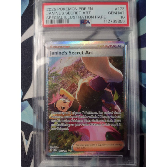 Janine's Secret Art - Prismatic Evolutions - PSA 10
