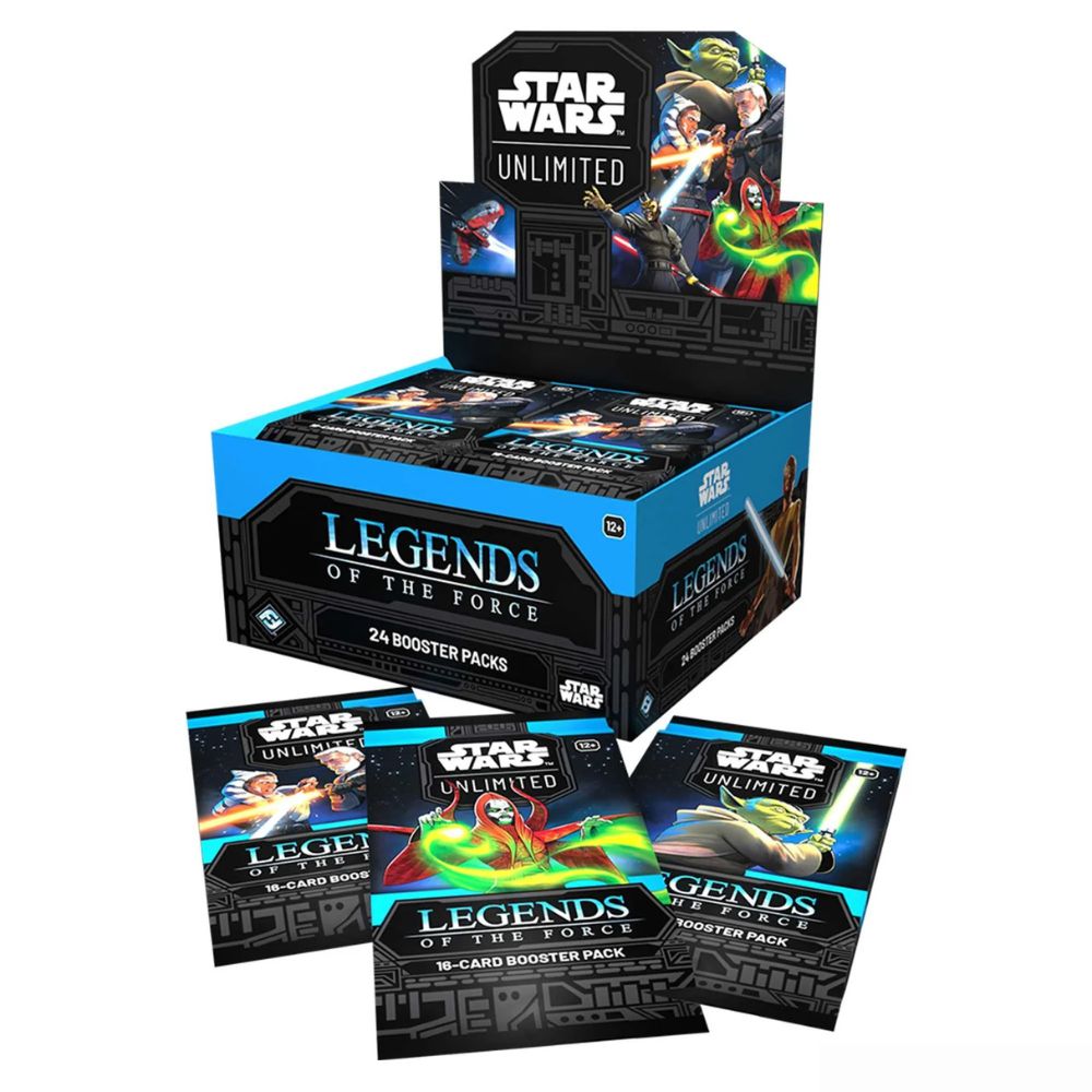 Star Wars: Unlimited Legends of the Force Booster Box and Booster Packs