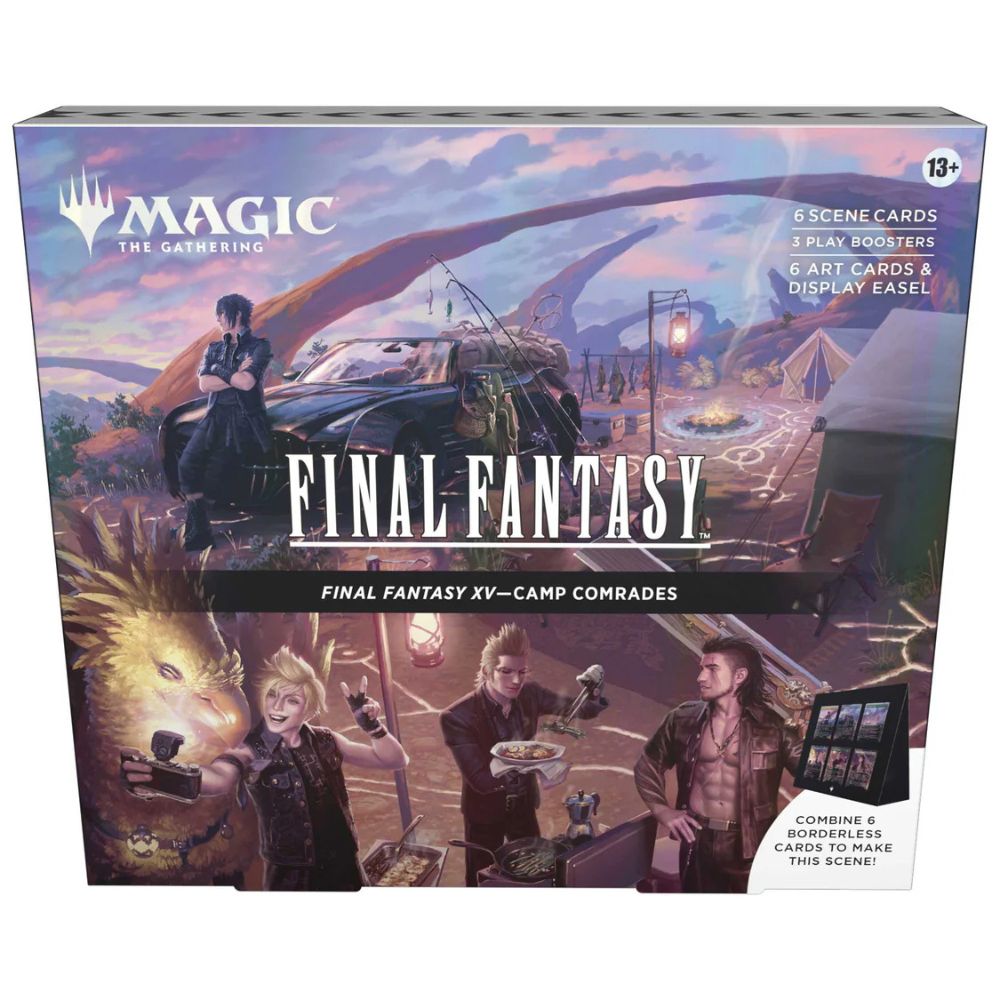 Magic: The Gathering - Final Fantasy Holiday Scene Box - and Final Fantasy XV - Camp Comrades