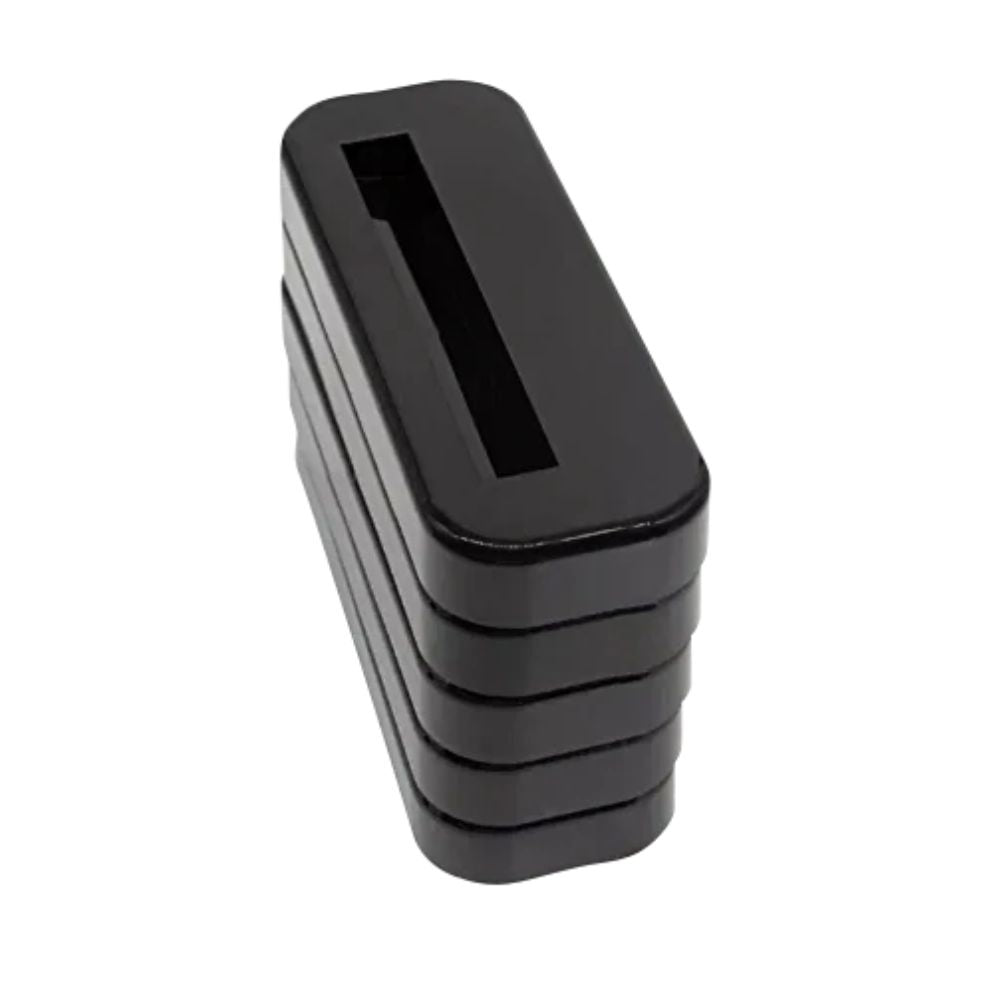 MintKeeper Magnetic Card Holder Stand - Black (5 Pack)
