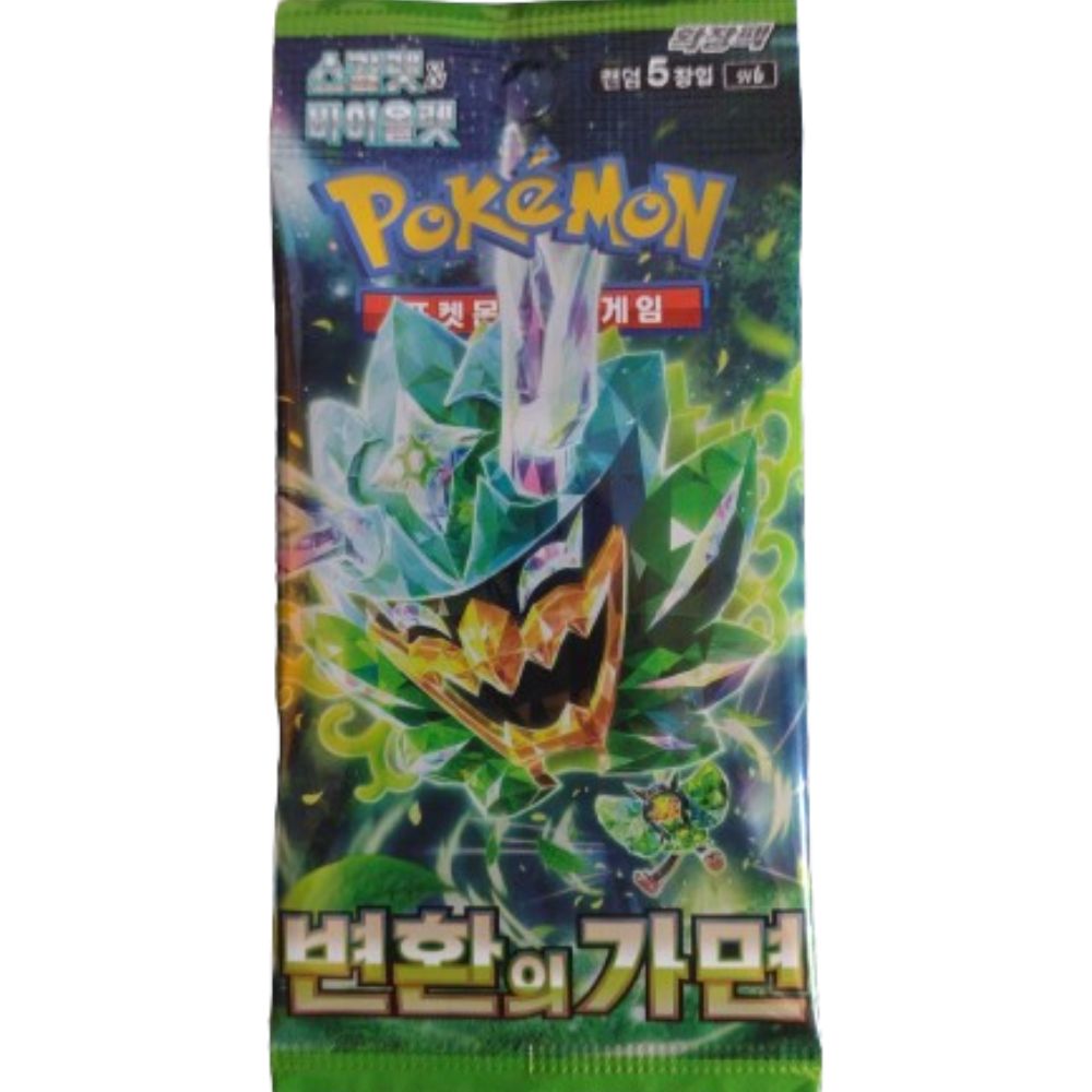 Korean Mask of Change sv6 Booster Pack