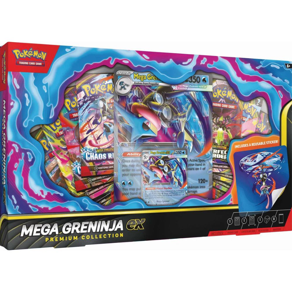 Pokemon TCG: Mega Greninja ex Premium Collection