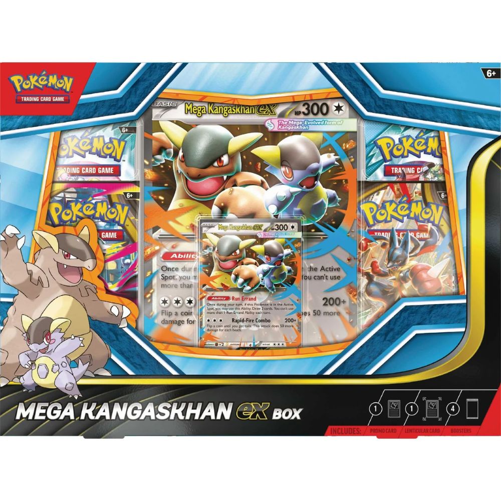 Pokemon TCG: Mega Kangaskhan ex Box Front View