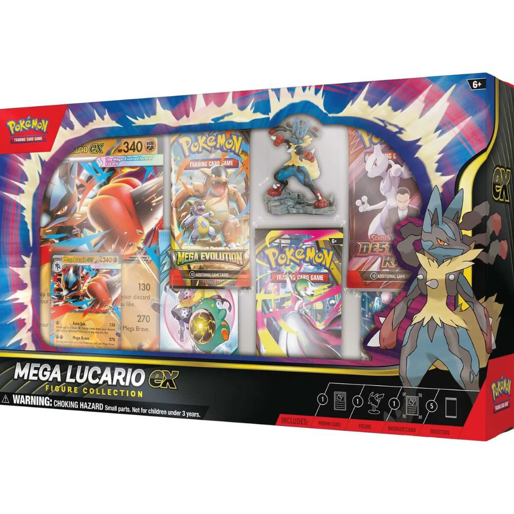 Pokemon TCG: Mega Lucario ex Figure Collection Right angle