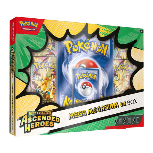 Pokemon TCG: Mega Evolution Ascended Heroes Mega Meganium ex Box