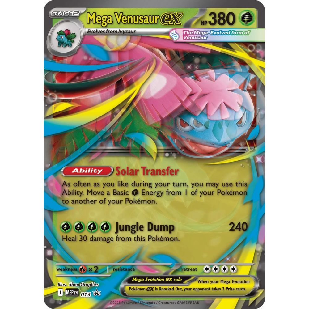 Pokemon TCG: Mega Venusaur ex Premium Collection Promo card