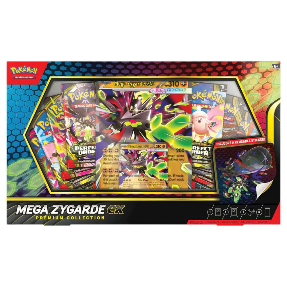 Pokemon TCG: Mega Evolution Ascended Heroes Mega Zygarde ex Premium Collection