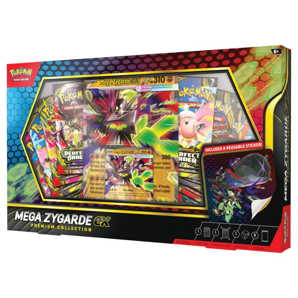 Pokemon TCG: Mega Evolution Ascended Heroes Mega Zygarde ex Premium Collection