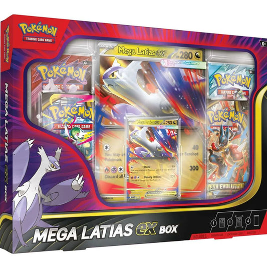 Pokemon TCG: Mega Latias ex Box Left view